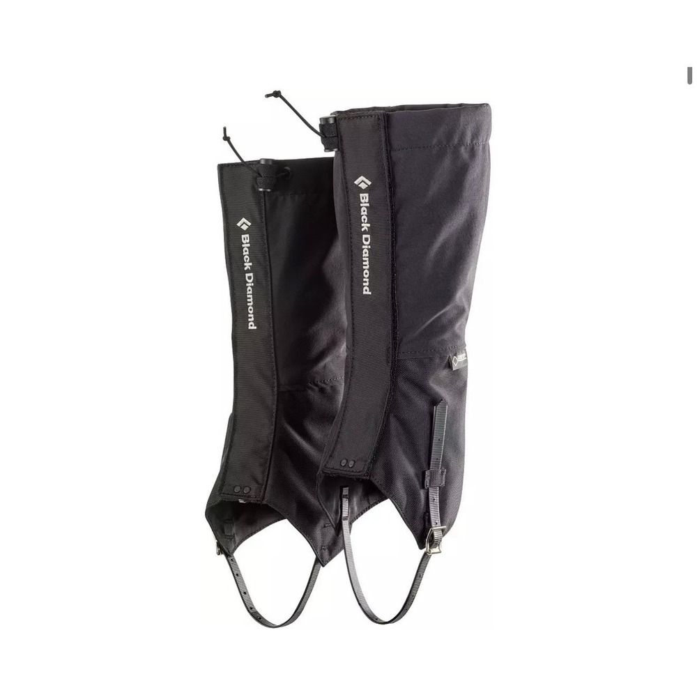 Black Diamond Frontpoint Gore-Tex Waterproof Hiking Climbing Gaiters Black Small